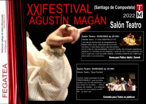 XXI Festival Agustín Magán no Salón Teatro de Santiago de Compostela