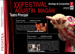 XXI Festival Agustín Magán no Teatro Principal de Santiago de Compostela